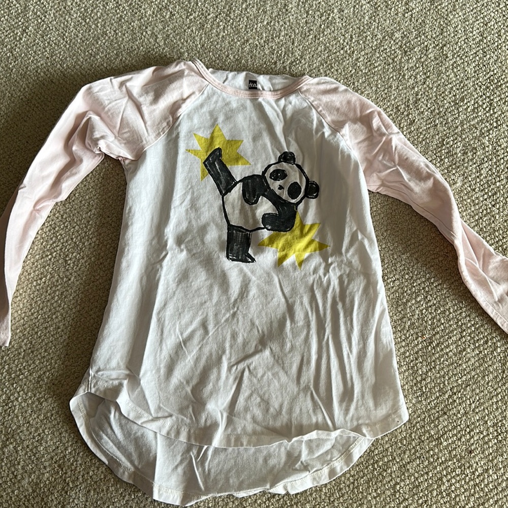 Tea collection long sleeve Kung-fu panda tee